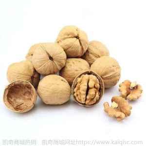 新年特价新疆薄皮核桃批发坚果纸皮大核桃5斤装原味核桃送夹子50g