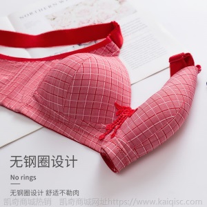 薄款无钢圈女士内衣妈妈聚拢调整型文胸大码舒适防下垂收副乳胸罩