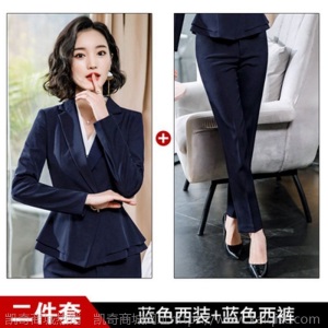 正装套装女2021新款春秋时尚西服干练工作服气质女神范西装职业装