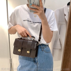 法国时尚小包包女凯奇复古简约手提单肩斜挎包休闲洋气小方包批发