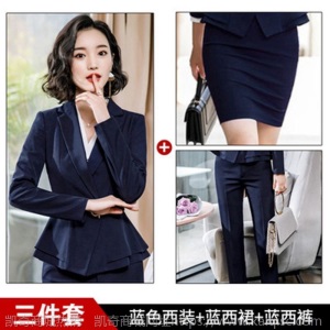 正装套装女2021新款春秋时尚西服干练工作服气质女神范西装职业装