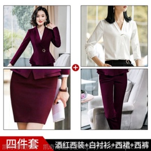 正装套装女2021新款春秋时尚西服干练工作服气质女神范西装职业装