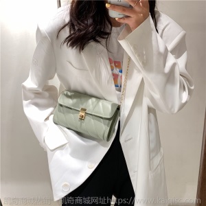 2021流行包包女韩版时尚简约链条斜跨包ins洋气质感小方包批发潮