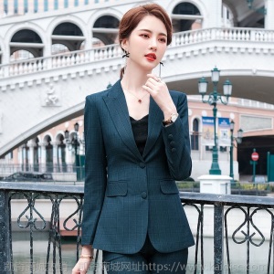 格子小西装外套女韩版英伦风2021春秋时尚气质高级感职业西服套装【4月20日发完】