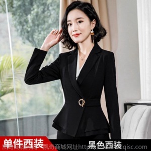 正装套装女2021新款春秋时尚西服干练工作服气质女神范西装职业装