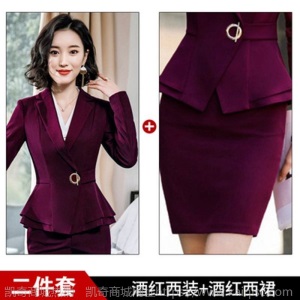 正装套装女2021新款春秋时尚西服干练工作服气质女神范西装职业装