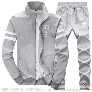 男士外套2019秋季新款青少年休闲潮流运动套装卫衣棒球服HDA