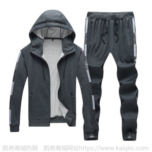 休闲运动套装男2021春秋款男生卫衣韩版潮流大码薄款运动服两件套