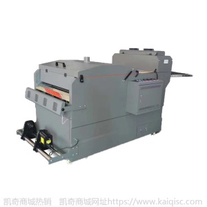 凯奇新款Pet打印膜白墨烫画机 化纤T恤转移印花机 彩色白黑烫画机