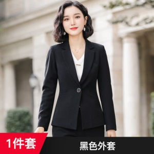 休闲时尚气质西服2019新款OL小香风名媛职业装韩版红色西装套装女