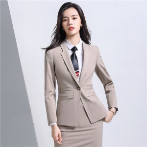 西装套装女两件套商务正装西服外套男女同款房地产工作服销售工装