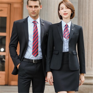 高端职业装正装女总裁套装气质商务男女同款西服套装西装外套女OL
