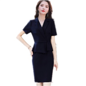 夏季高端职业装气质女神范时尚套装女美容师美容院工作服上班正装