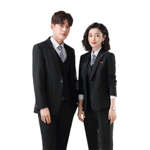 2020款男女同款职业西装套装气质工装公司商务白领正装西服工作服