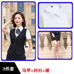职业装男女同款长袖西装正装商务销售制服气质售楼教师经理工作服