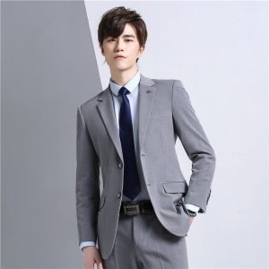 西装套装女两件套商务正装西服外套男女同款房地产工作服销售工装