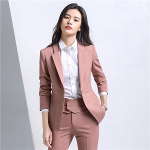 西装套装女两件套商务正装西服外套男女同款房地产工作服销售工装
