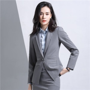 西装套装女两件套商务正装西服外套男女同款房地产工作服销售工装