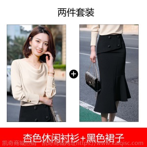 红色衬衫女春秋长袖2020新款设计感小众心机上衣轻熟洋气通勤衬衣