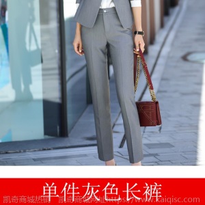 职业装西装套装女秋冬新款时尚气质女神范工作服商务面试正装前台