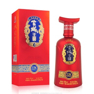 【酒厂自营】新疆 50°古城王窖 - 22K 500ml 浓香型白酒