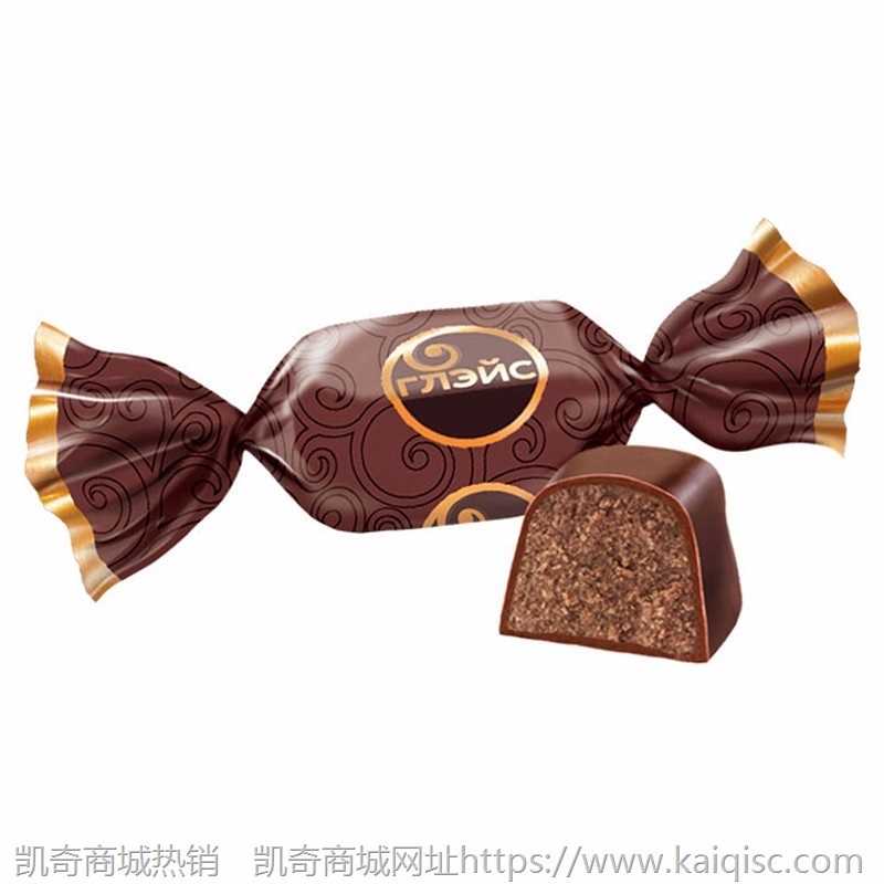 俄罗斯KDV进口榛仁浆夹心糖紫皮糖巧克力系列500克/包婚礼喜糖