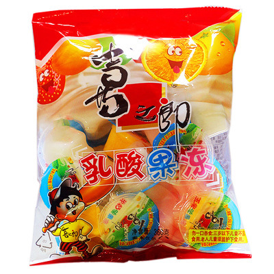 喜之郎果肉果冻360g混合水果味吸吸果冻儿童零食大礼包
