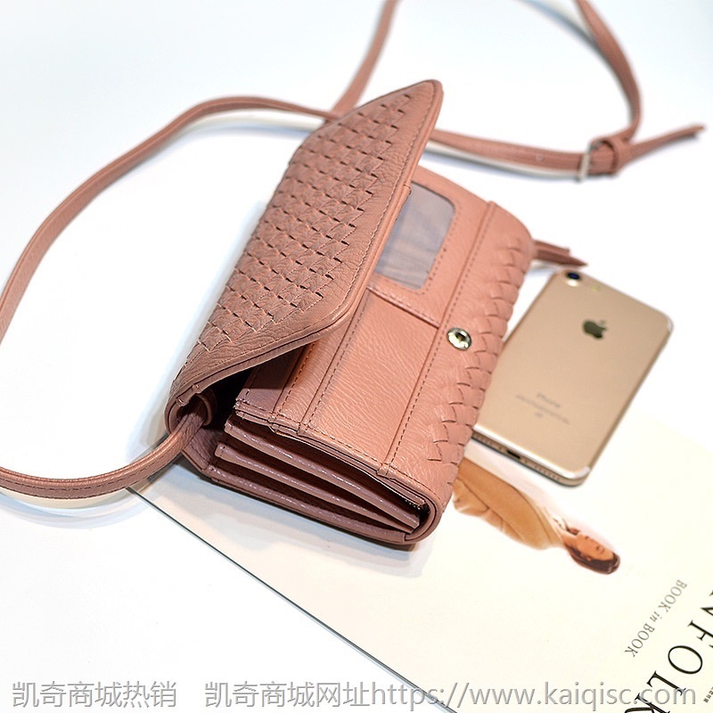韩版女士工厂春夏款潮女手工编织包多用处长款钱包斜挎手机包凯奇