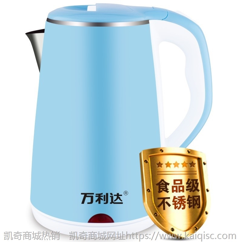 厂家直供电热水壶不锈钢 小家电烧水壶保温自动断电礼品logo批发