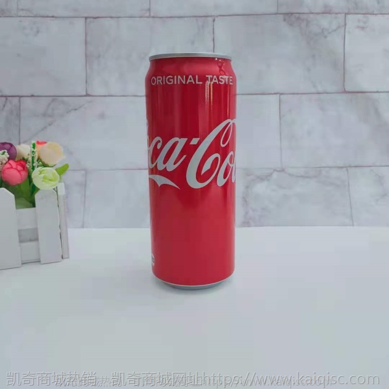 日本可口可乐果味碳酸饮料白桃味香橙味葡萄味500ml300ml罐装饮品