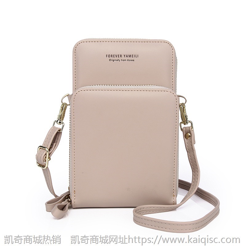 凯奇热卖斜挎包女ins时尚百搭韩版手机包 bag 多功能大容量单肩包