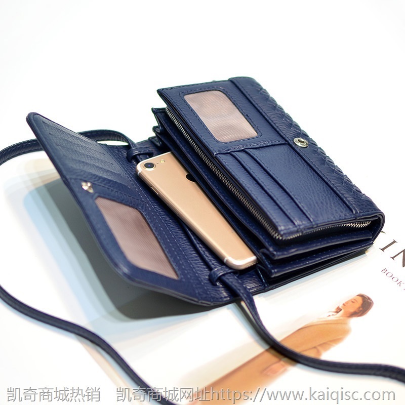 韩版女士工厂春夏款潮女手工编织包多用处长款钱包斜挎手机包凯奇