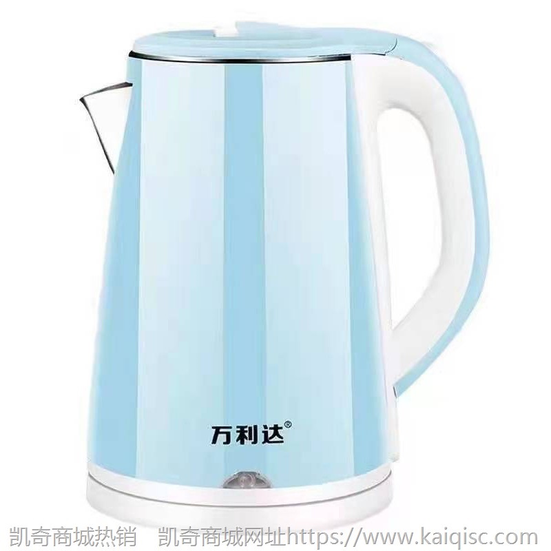 厂家直供电热水壶不锈钢 小家电家用烧水壶自动断电礼品一件代发