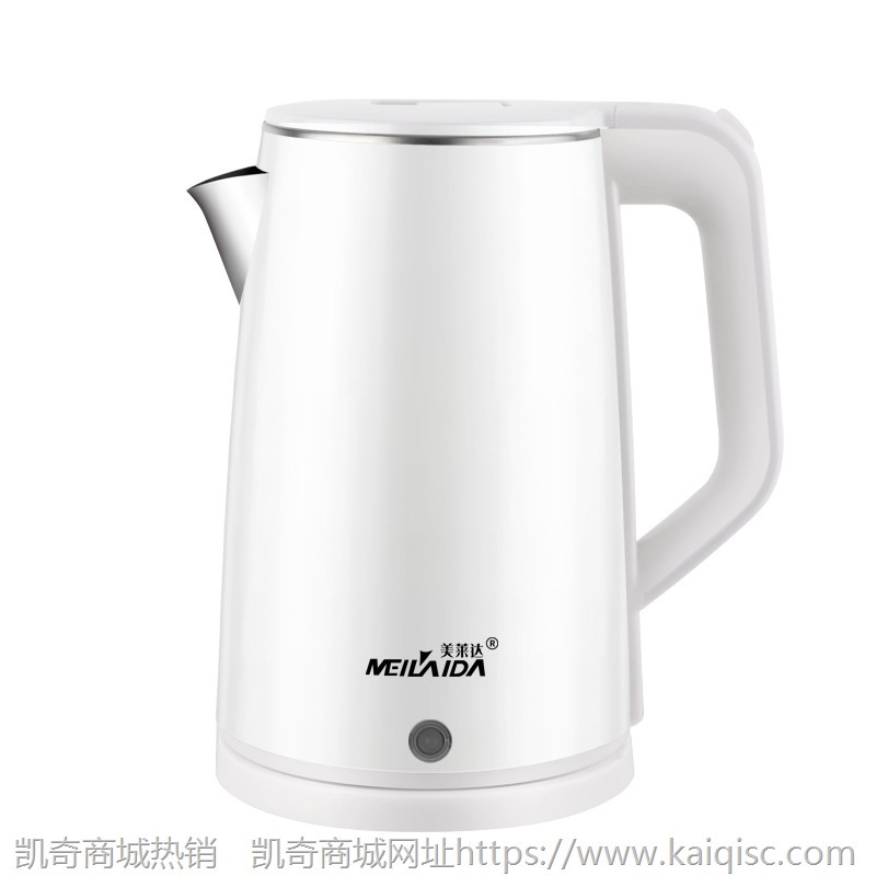 工厂直供电热水壶自动断电2.3L双层烧水壶小家电批发礼品定制LOGO