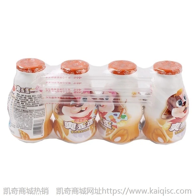 娃哈哈 爽歪歪箱装24瓶 乳酸菌含乳饮品儿童牛奶酸奶饮料整箱批发