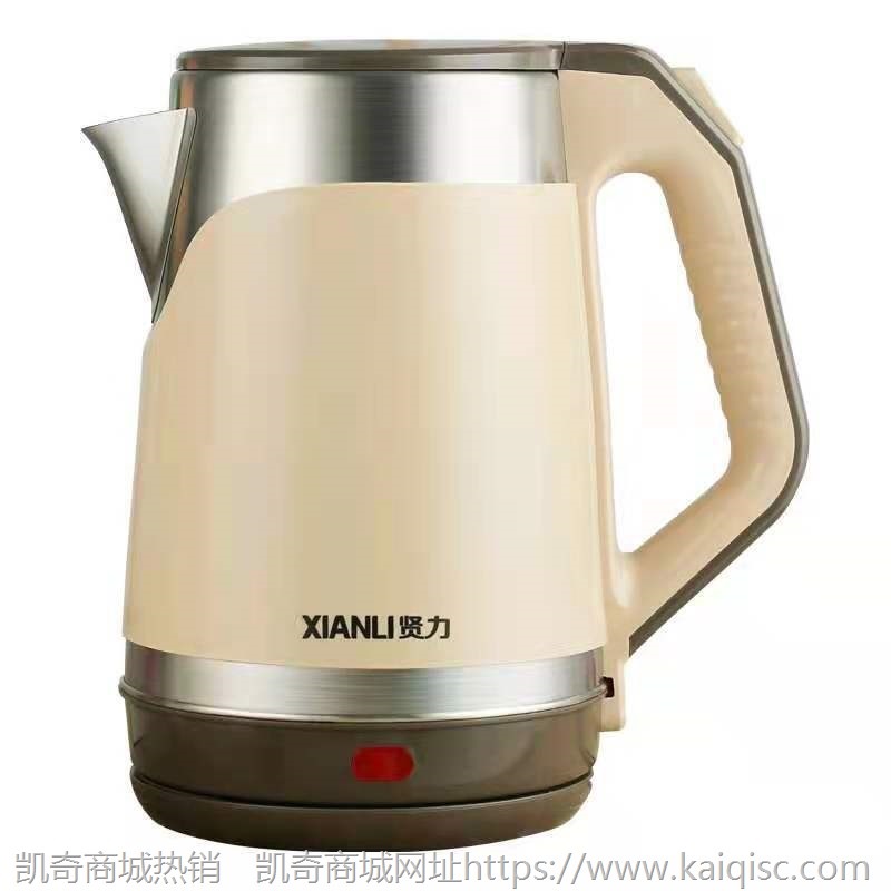 电热水壶批发不锈钢烧水壶酒店小家电自动断电 2L厂价超市开水壶