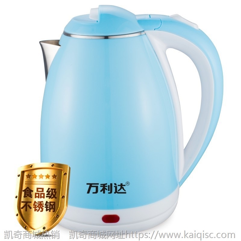 厂家直供电热水壶不锈钢 小家电家用烧水壶自动断电礼品一件代发