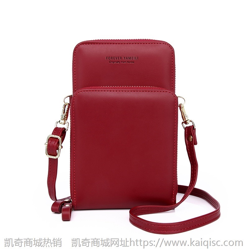 凯奇热卖斜挎包女ins时尚百搭韩版手机包 bag 多功能大容量单肩包