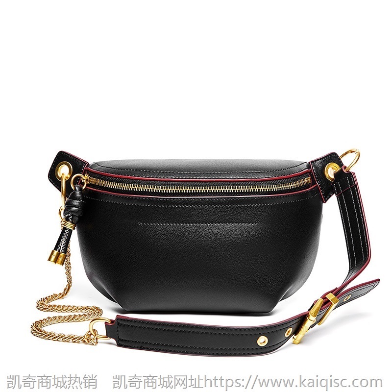 真皮包新款斜挎胸包女潮流女包包小包包百搭真皮腰包女潮ins