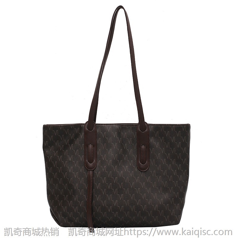 大容量托特女包bags2021春夏新款韩版时尚字母印花单肩皮质大包包