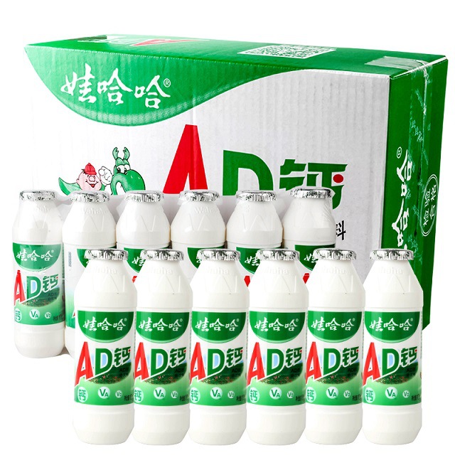 娃哈哈ad钙奶100ml小ad钙奶