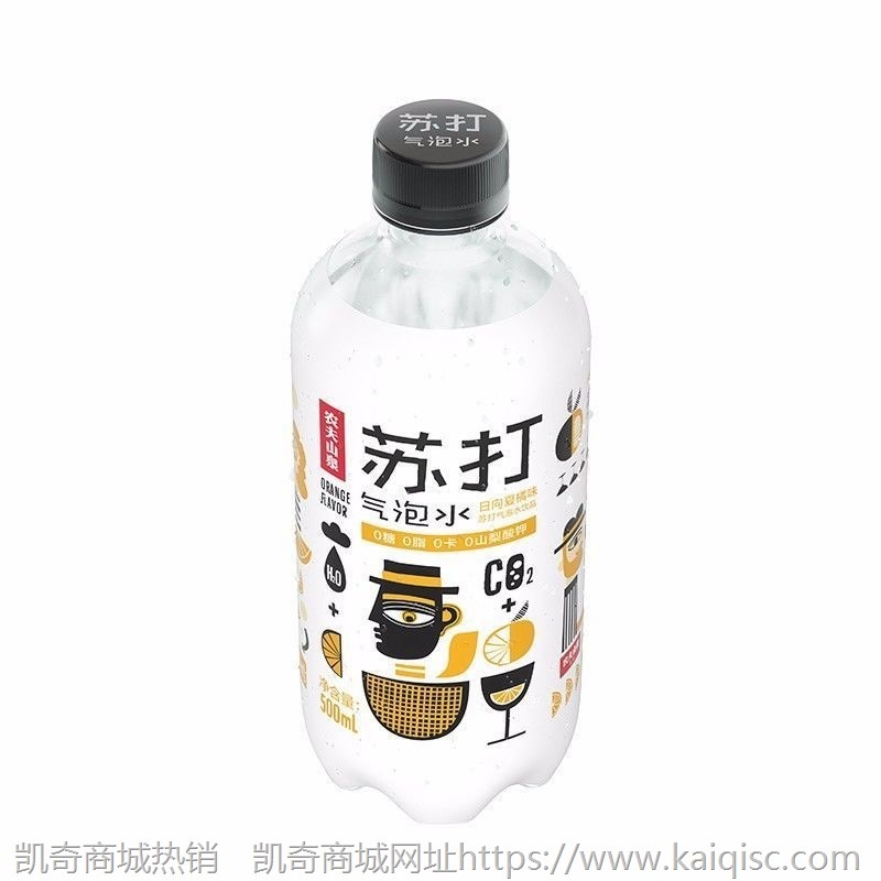 农夫山泉气泡苏打水0脂0卡整箱白桃夏橘莫吉托500ml*15瓶整箱