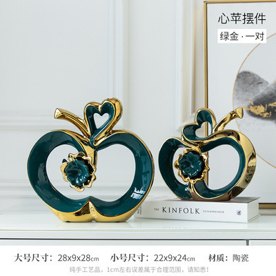 北欧欧式轻奢创意摆件家居饰品客厅电视柜酒柜装饰工艺品茶几摆设