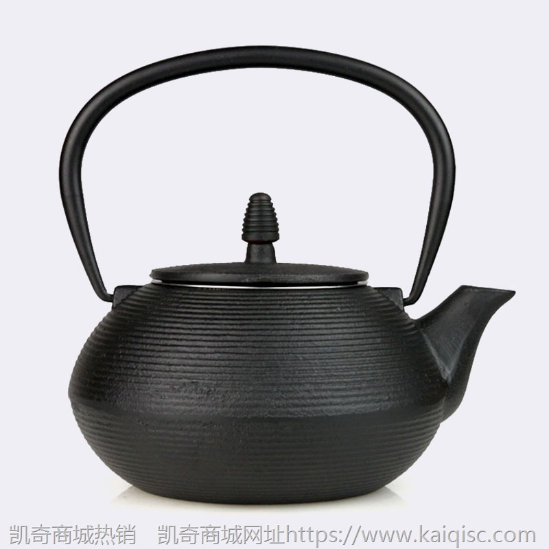 家居软装新中式茶室茶壶装饰柜摆件茶样板房复古博古架艺术铁茶壶