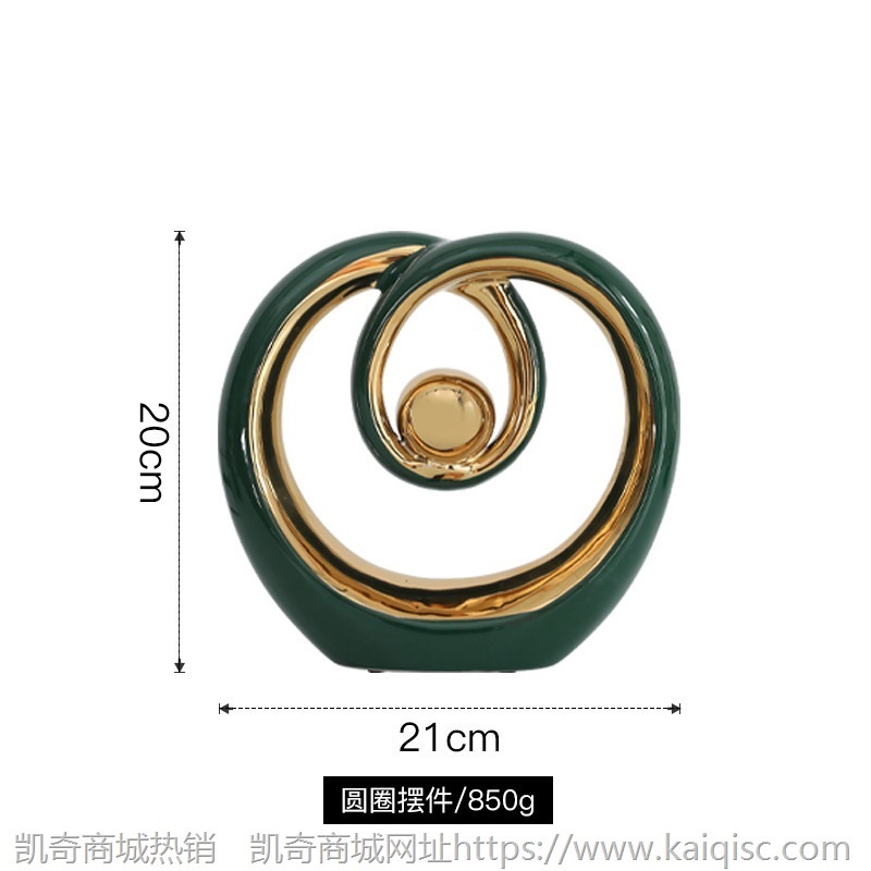 北欧欧式轻奢创意摆件家居饰品客厅电视柜酒柜装饰工艺品茶几摆设