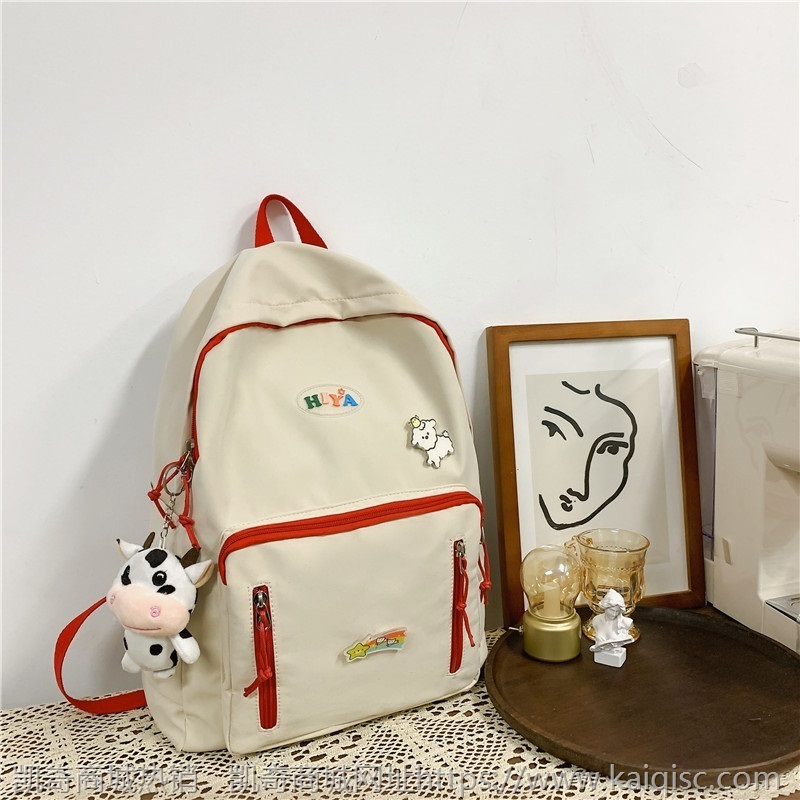 新款日系小清新ins书包女韩版中学生双肩包初中生校园可爱背包
