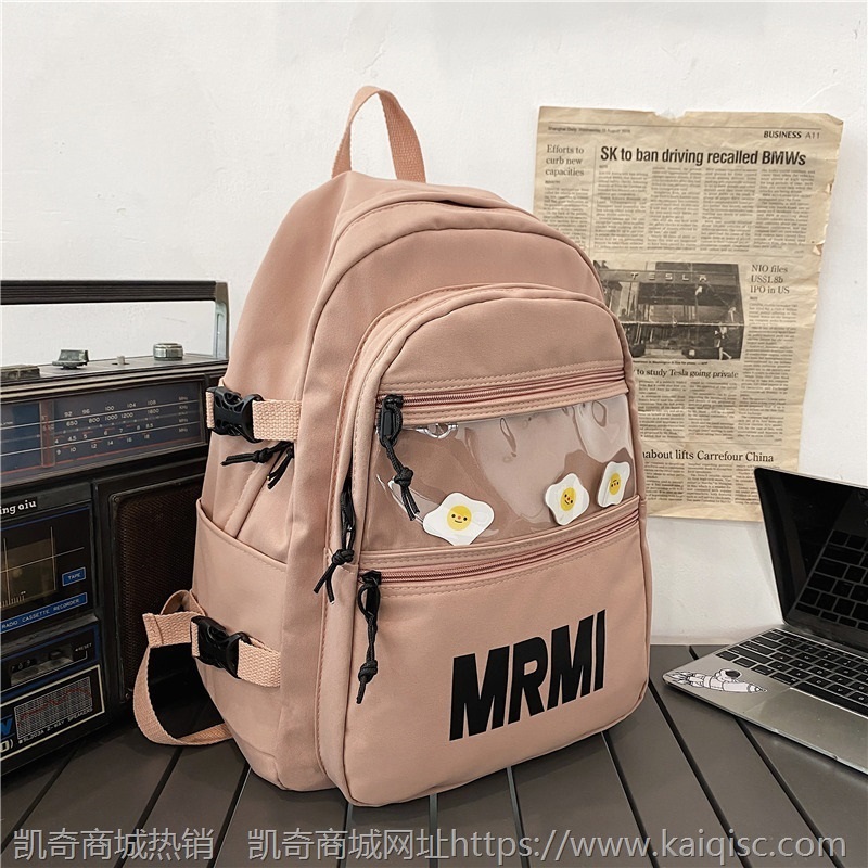书包中学韩版原宿女初中生书包高中学生背包休闲韩版潮流双肩包