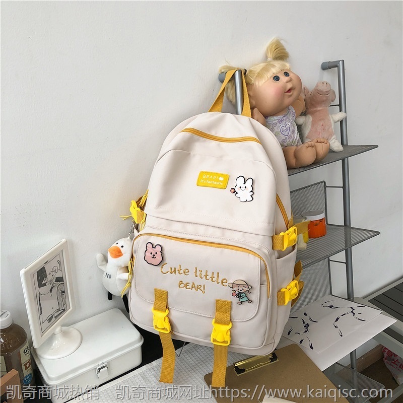 书包女韩版森系初中高中生2021新款大容量ins风日系双肩包背包潮