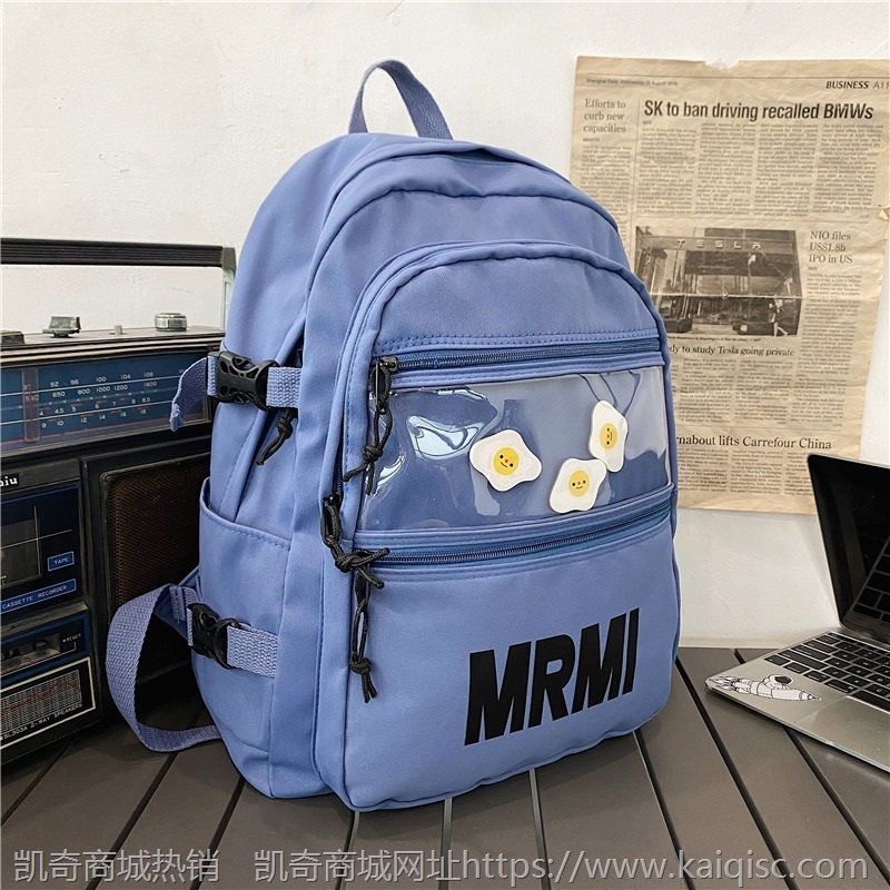 书包中学韩版原宿女初中生书包高中学生背包休闲韩版潮流双肩包
