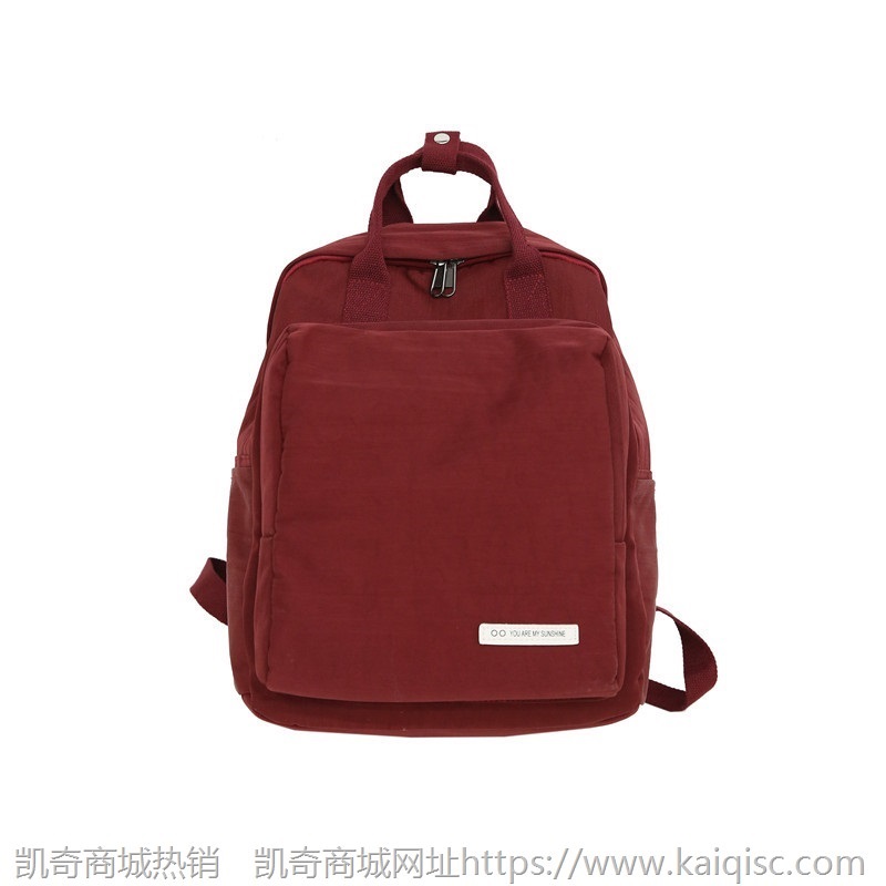 2018chic书包女韩版原宿ulzzang高中学生背包简约潮手提双肩包